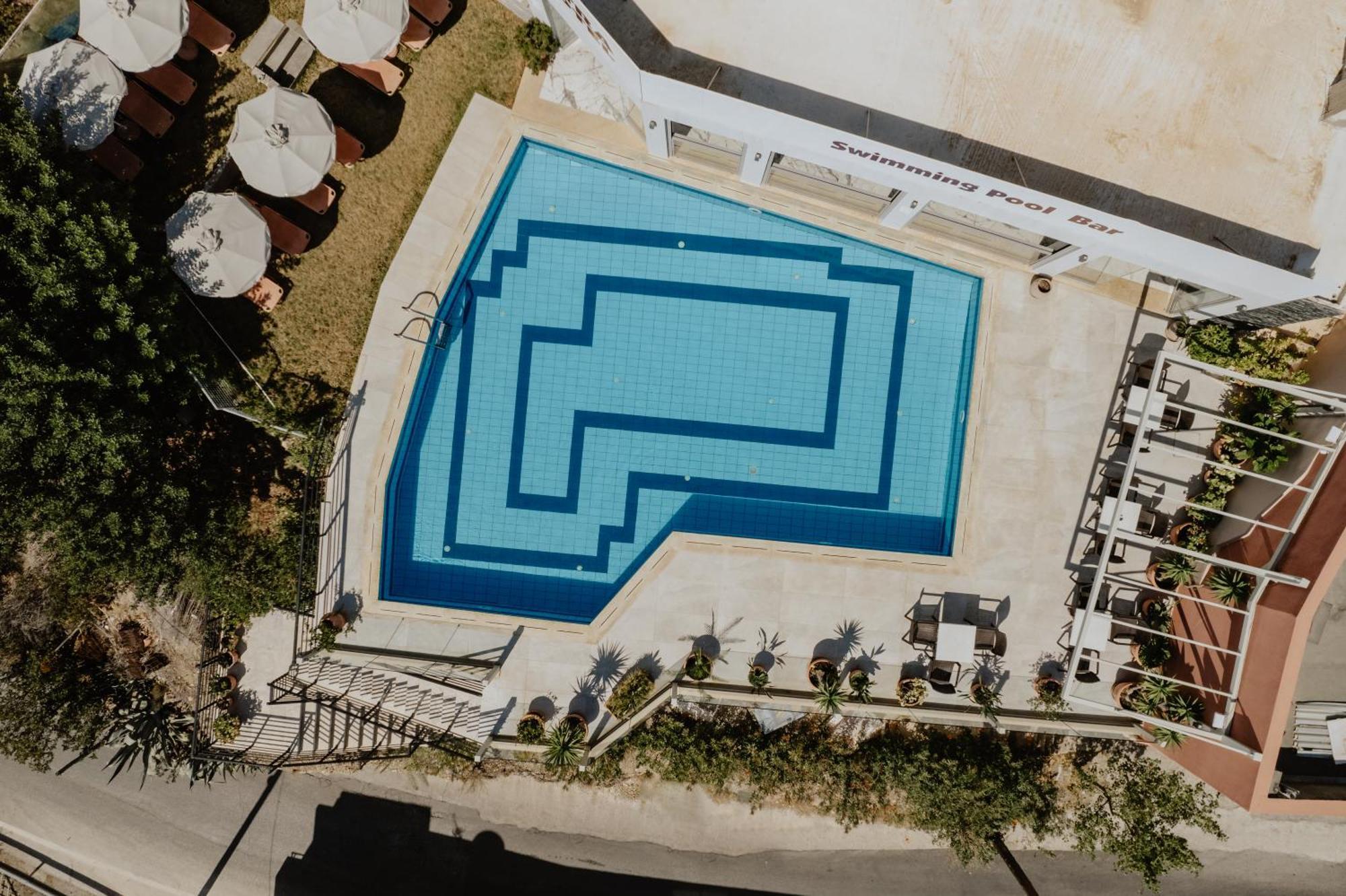 Petra Hotel Agia Galini Eksteriør bilde